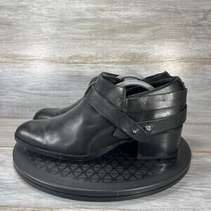 Rag & Bone Women’s Harley Black Leather Ankle Boots EU 39.5 US 9.5